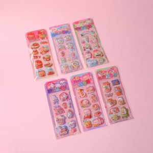 Stickers de agua de sacudida linda