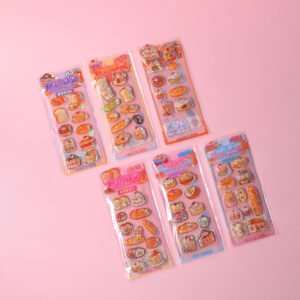 Stickers temáticos de pan de Baking Diary