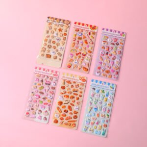 Stickers de postres mágicos
