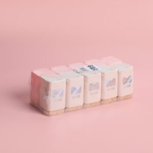 Palillos de dientes de botella cuadrada estilo crema - 7451