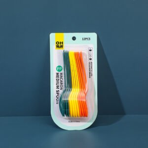 Cuchara mediana Macaroon 12pcs-220