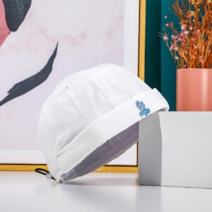 Sombrero de calavera de moda - Blanco