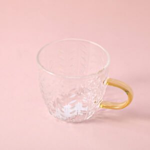 Taza de té de cristal Maiko