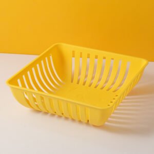 Cesta cuadrada de frutas y verduras Little Yellow Duck Series