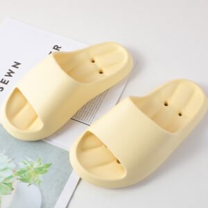 Zapatillas de Baño para Mujer - Amarillo Cálido 35-36
