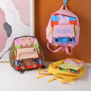 Mochila de dibujos animados arcoíris