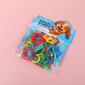 Premium Building Blocks (Straw Connectors) (Medium Bag) JM337