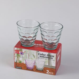 Romantic Raindrops Couple Glasses 2PCS