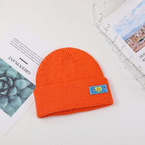 Sombrero de lana Sweet heart-naranja