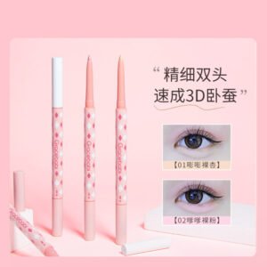 Pluma de Aegyo doble de Gracebabi Starlit 02 Rosa suave