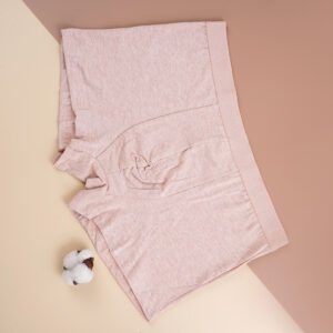 Calzoncillos de hombre de punto jacquard de color sólido - rosa XXXL