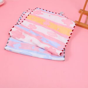 Dúo de gasas Nube de colores Toalla infantil 25*50