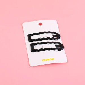 Drip Oil Curved Wave BB Clips 2pcs
