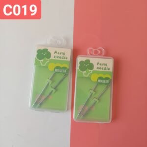 C019 Estuche rígido de dos agujas para el acné