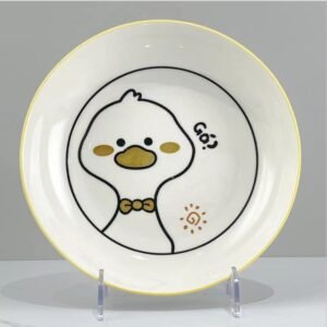 8,3 Plato de Cerámica Patito Amarillo