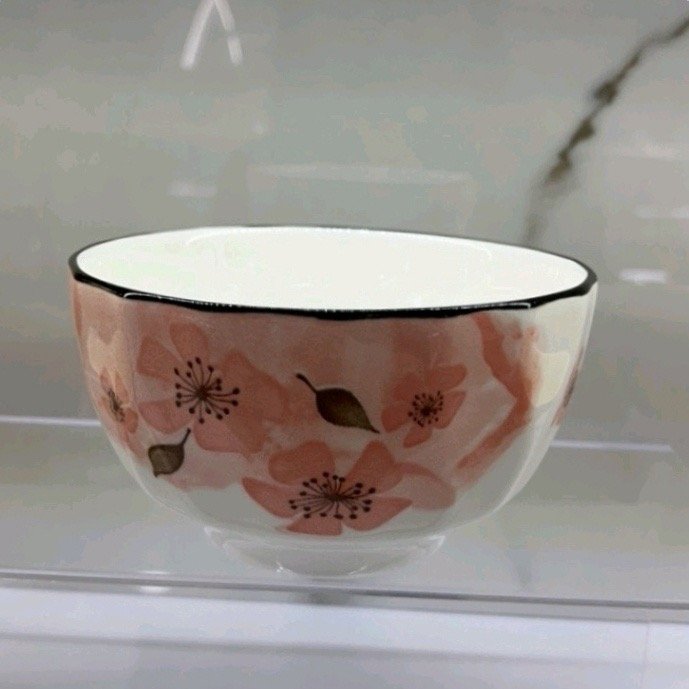 5.1 Bowl with Barcode Inner Box "Colorful Cherry Blossom Pink