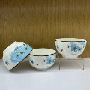 5.1 Bowl with Barcode Inner Box "Colorful Cherry Blossom Pink