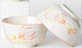 Flor de magnolia de 5 "Euro Bowl