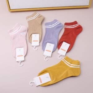 Calcetines de mujer de colores a rayas