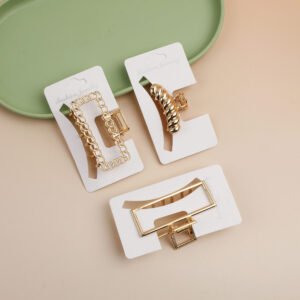 Clip de garra de moda minimalista - 3