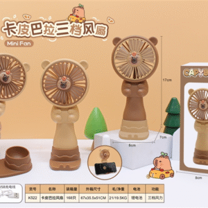 Capybara Fan (tres velocidades)