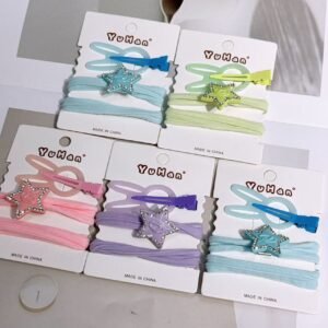 Conejo Cabello Estrella Cuerda de Cabello 3pcs