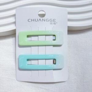 Estuche De Cuero Degradado Colorido Rectangular Hueco De 6CM