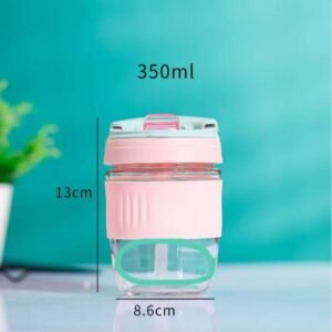 Vaso De Vidrio De Doble Pared 350ml