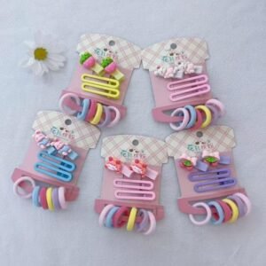 Conjunto de accesorios para el cabello de niña 10pcs