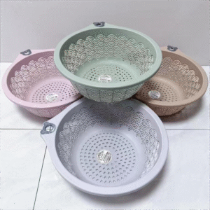 Cesta de patrón de escamas de pescado - 7003