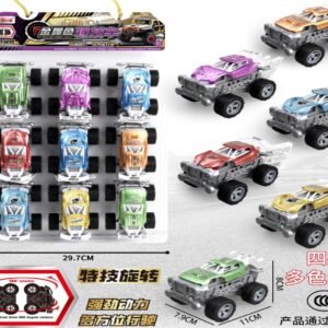 Metallic Stunt Flip Car 3638-16