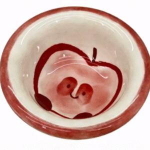 4.6 Tazón de aperitivos con borde - Manzana dulce