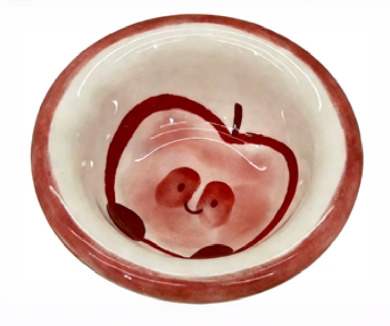 4.6 Tazón de aperitivos con borde - Manzana dulce