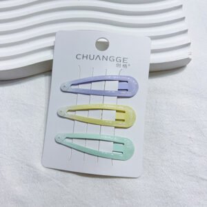 Clips BB degradados en forma de lágrima 3 piezas
