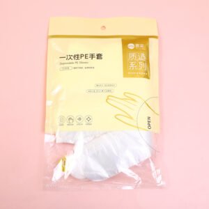 Guantes desechables de PE 100pcs-0523