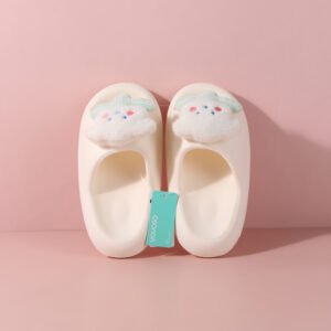 Zapatillas de Mujer Oso Cartoon Lindo - Blanco 40-41