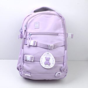 Mochila casual Cool Bear – Púrpura