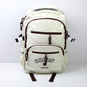 Mochila casual para chicas – Beige