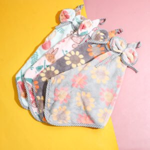 Toalla de mano con lazo estampado