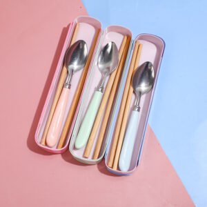 Juego de palillos y cuchara Candy
