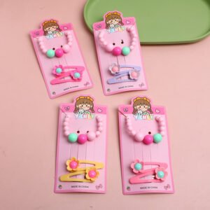Conjunto de horquilla de girasol con pulsera para niños