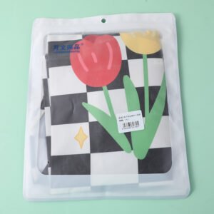 Delantal impermeable Tulipán a cuadros