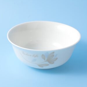 6 " Taza de cerámica de línea dorada