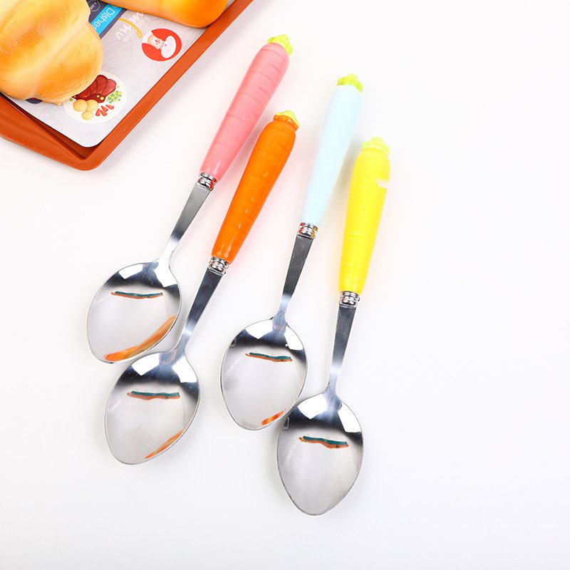 Cuchara con mango de cerámica Rábano-BZJ-TC04