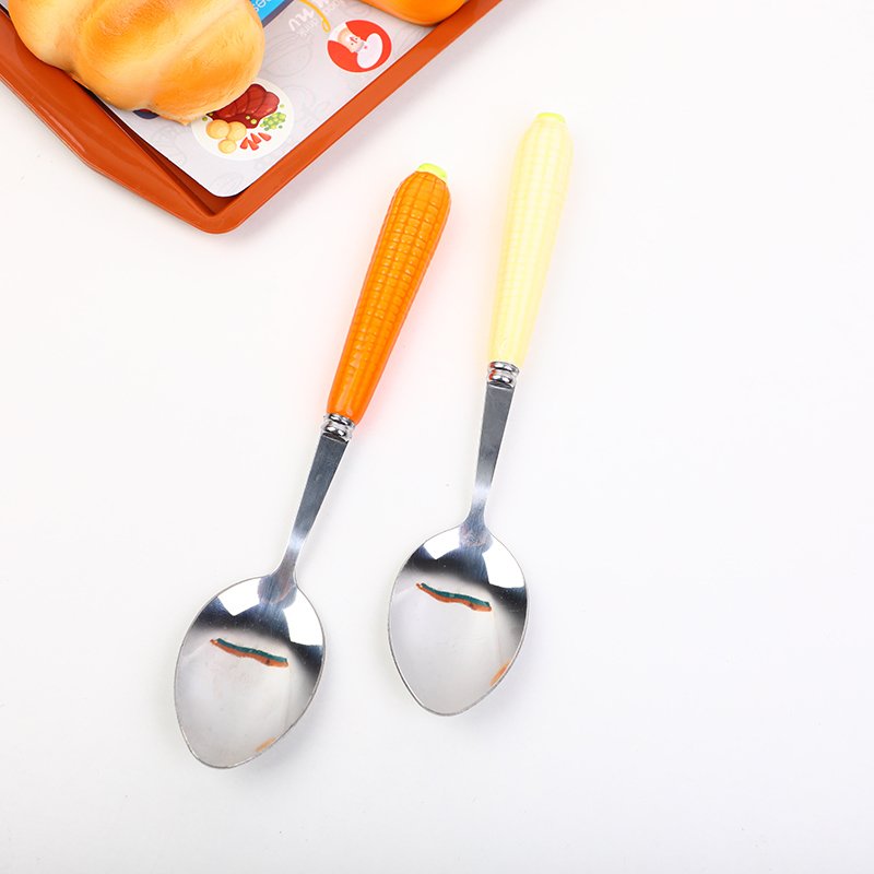 Cuchara con mango de cerámica para maíz-BZJ-TC06