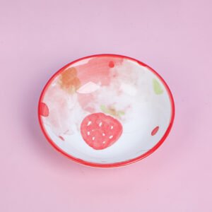 Plato de cerámica Fresa
