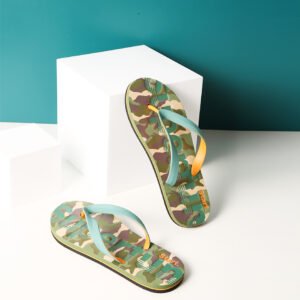 Zapatillas de hombre con letras a la moda camufladas camuflaje verde 40-41