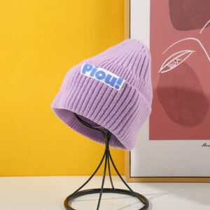Gorro de punto Fashion PIOU-Morado