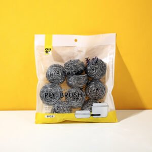 Cepillo para ollas Wire Ball Power-9PCS
