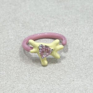 XJ0116 Anillo de gato esmaltado